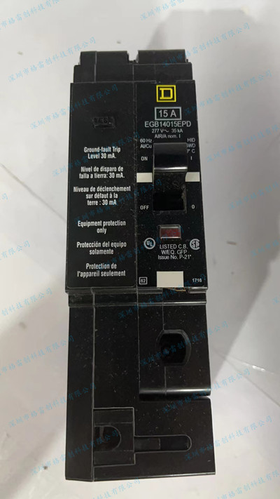 SQUARE D施耐德 EGB14015EPD 断路器