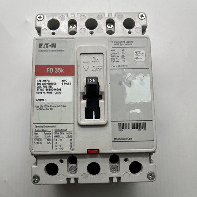 EATON Cutler-Hammer 断路器 FD3125L